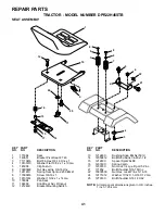 Предварительный просмотр 41 страницы Poulan Pro 178249 Owner'S Manual