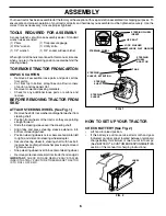 Предварительный просмотр 6 страницы Poulan Pro 178493 Owner'S Manual