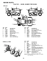 Предварительный просмотр 46 страницы Poulan Pro 178493 Owner'S Manual