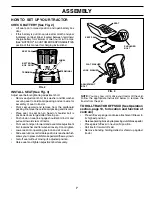 Предварительный просмотр 7 страницы Poulan Pro 179414 Owner'S Manual