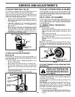 Preview for 21 page of Poulan Pro 179416 Owner'S Manual