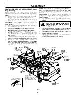 Предварительный просмотр 9 страницы Poulan Pro 179419 Important Manual