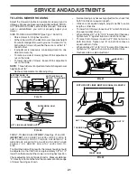 Предварительный просмотр 21 страницы Poulan Pro 180241 Owner'S Manual