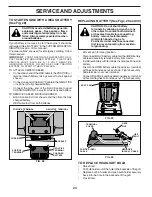 Предварительный просмотр 24 страницы Poulan Pro 180241 Owner'S Manual