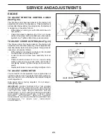 Предварительный просмотр 25 страницы Poulan Pro 180278 Owner'S Manual