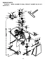 Предварительный просмотр 42 страницы Poulan Pro 181537 Owner'S Manual