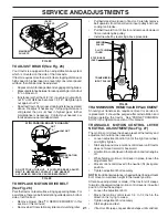 Preview for 21 page of Poulan Pro 182565 Owner'S Manual