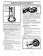 Preview for 23 page of Poulan Pro 182770 Owner'S Manual