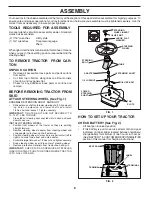 Предварительный просмотр 6 страницы Poulan Pro 183041 Owner'S Manual