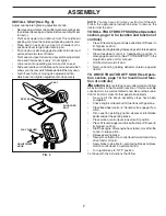 Предварительный просмотр 7 страницы Poulan Pro 183041 Owner'S Manual