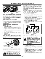 Предварительный просмотр 22 страницы Poulan Pro 183041 Owner'S Manual