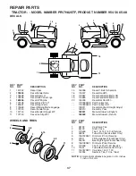 Предварительный просмотр 37 страницы Poulan Pro 183041 Owner'S Manual