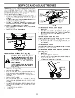 Предварительный просмотр 24 страницы Poulan Pro 183050 Owner'S Manual