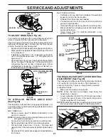 Предварительный просмотр 21 страницы Poulan Pro 183249 Owner'S Manual