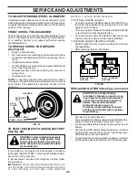 Предварительный просмотр 22 страницы Poulan Pro 183249 Owner'S Manual