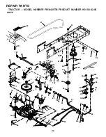 Предварительный просмотр 32 страницы Poulan Pro 183249 Owner'S Manual