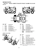 Предварительный просмотр 37 страницы Poulan Pro 183249 Owner'S Manual