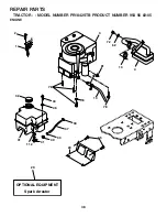 Предварительный просмотр 38 страницы Poulan Pro 183249 Owner'S Manual