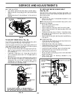 Предварительный просмотр 22 страницы Poulan Pro 183284 Owner'S Manual