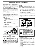 Предварительный просмотр 23 страницы Poulan Pro 183284 Owner'S Manual