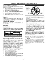 Preview for 17 page of Poulan Pro 183359 Owner'S Manual