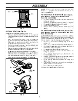 Предварительный просмотр 7 страницы Poulan Pro 183384 Owner'S Manual