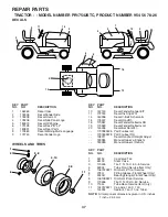 Предварительный просмотр 37 страницы Poulan Pro 183384 Owner'S Manual