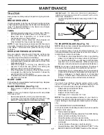 Предварительный просмотр 17 страницы Poulan Pro 184314 Owner'S Manual