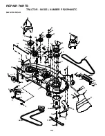 Предварительный просмотр 42 страницы Poulan Pro 184314 Owner'S Manual