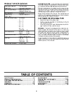 Preview for 4 page of Poulan Pro 184518 Owner'S Manual