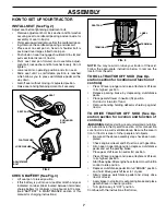 Preview for 7 page of Poulan Pro 184518 Owner'S Manual