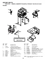 Предварительный просмотр 38 страницы Poulan Pro 184564 Owner'S Manual