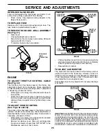 Preview for 25 page of Poulan Pro 185498 Owner'S Manual