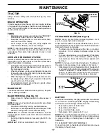 Preview for 17 page of Poulan Pro 186666 Owner'S Manual