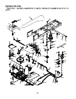 Предварительный просмотр 32 страницы Poulan Pro 186890 Owner'S Manual