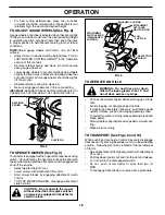 Preview for 12 page of Poulan Pro 186996 Operator'S Manual