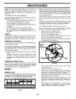 Preview for 18 page of Poulan Pro 186996 Operator'S Manual