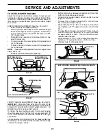 Preview for 21 page of Poulan Pro 186996 Operator'S Manual