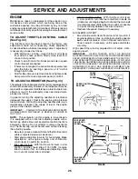 Предварительный просмотр 25 страницы Poulan Pro 187080 Operator'S Manual