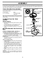 Предварительный просмотр 6 страницы Poulan Pro 187301 Owner'S Manual