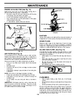 Предварительный просмотр 18 страницы Poulan Pro 187301 Owner'S Manual