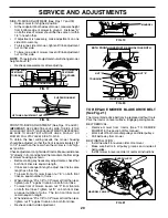 Предварительный просмотр 20 страницы Poulan Pro 187301 Owner'S Manual