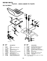 Предварительный просмотр 38 страницы Poulan Pro 187301 Owner'S Manual