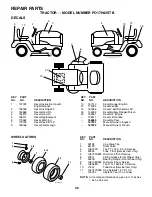 Предварительный просмотр 39 страницы Poulan Pro 187301 Owner'S Manual