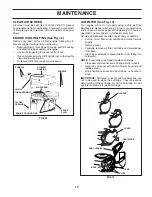 Предварительный просмотр 17 страницы Poulan Pro 187570 Owner'S Manual