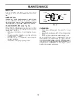 Предварительный просмотр 18 страницы Poulan Pro 187570 Owner'S Manual