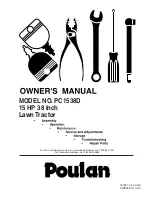 Preview for 1 page of Poulan Pro 187581 Owner'S Manual