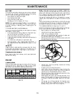 Preview for 16 page of Poulan Pro 187581 Owner'S Manual