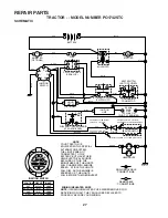 Предварительный просмотр 27 страницы Poulan Pro 187596 Owner'S Manual