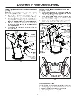 Предварительный просмотр 7 страницы Poulan Pro 187879 Owner'S Manual